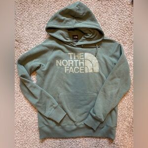 North face women’s hoody small sage